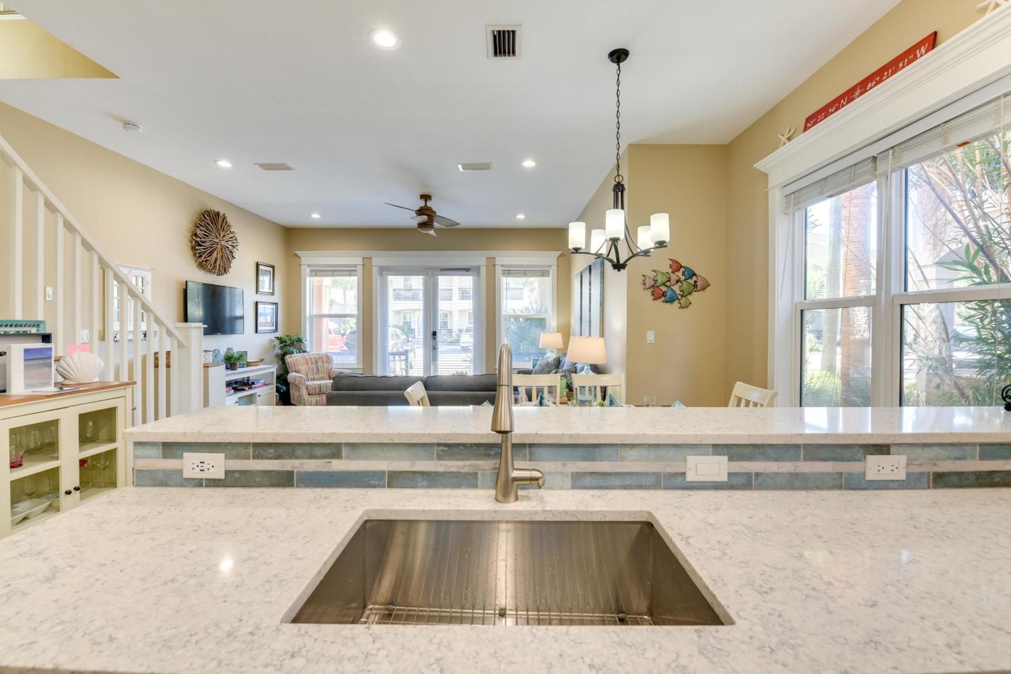 Bright And Modern Townhome Steps To Miramar Beach! Destin Exteriér fotografie